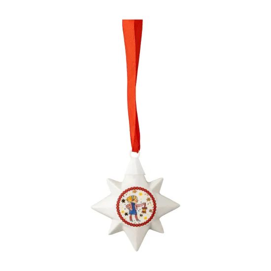 Vánoční ozdoba hvězda s holčičkou Christmas Lights 7,1 cm, Rosenthal