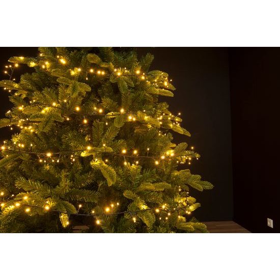 Vánoční světelný řetěz 700 LED, 210 cm