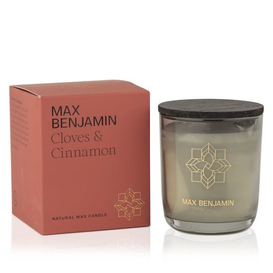 Max Benjamin - Vonná sviečka Cloves & Cinnamon 210g
