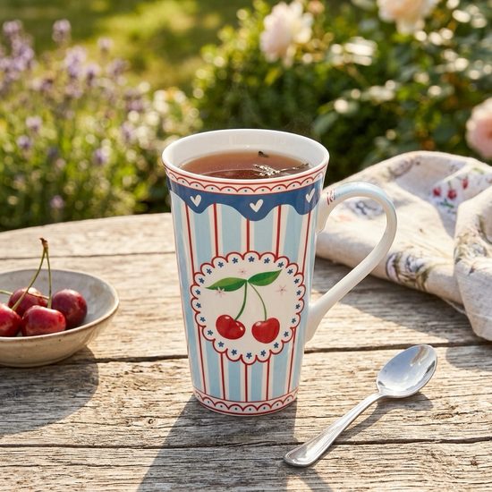 Porcelánový hrnek Fruit Mania 600ml, Easy Life