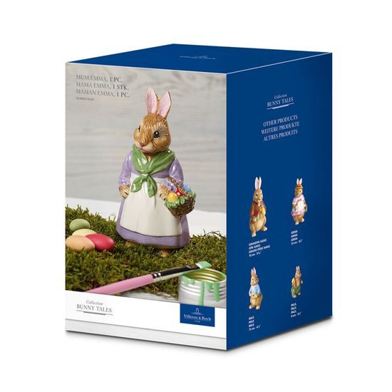 Bunny Tales velikonoční porcelánová zaječice babička Emma, Villeroy & Boch