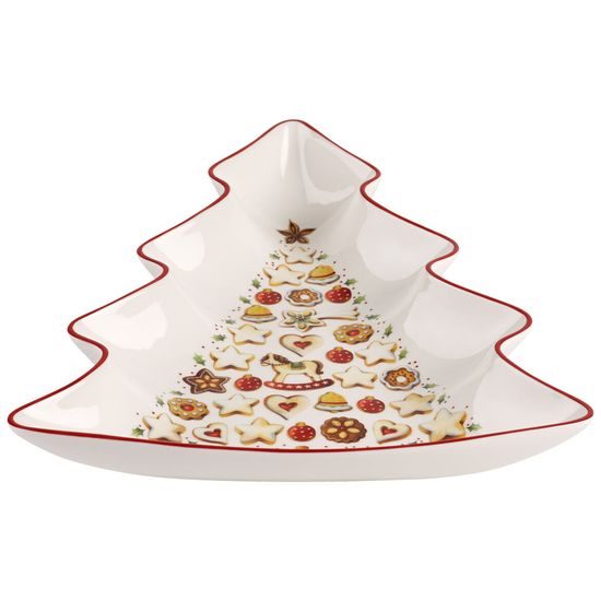 Winter Bakery Delight Mísa ve tvaru vánočního stromku 26,5 cm, Villeroy & Boch