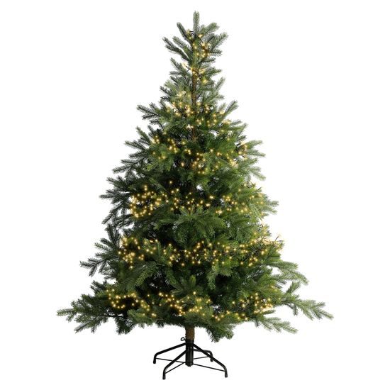 Vánoční světelný řetěz 3000 LED teplá zlatá, 28 m