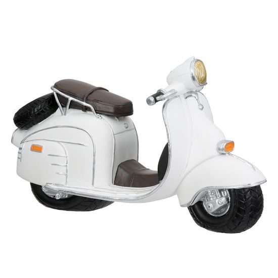 Dekorace motorka s otvorem na bankovky, 9x25x14 cm