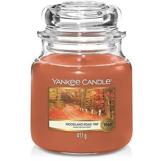 Yankee Candle - Classic vonná svíčka Woodland Road Trip 411 g