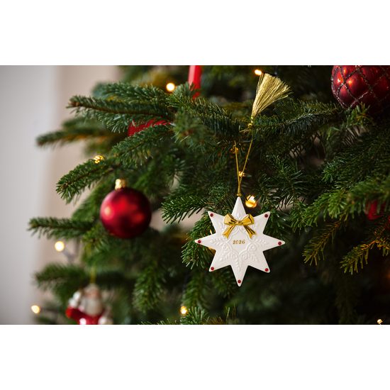 Christmas Classic Vánoční ozdoba hvězda 2026, Villeroy & Boch