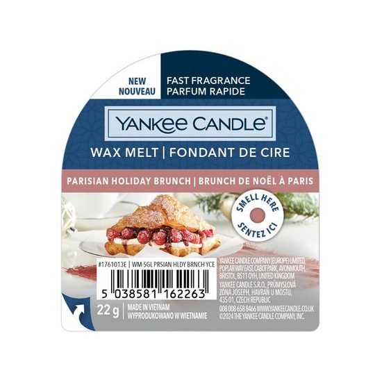 Yankee Candle - vonný vosk Parisian Holiday Brunch 22 g