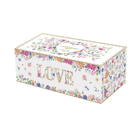 Porcelánová servírovacia sada misiek v tvare srdca Mon Amour, Easy Life