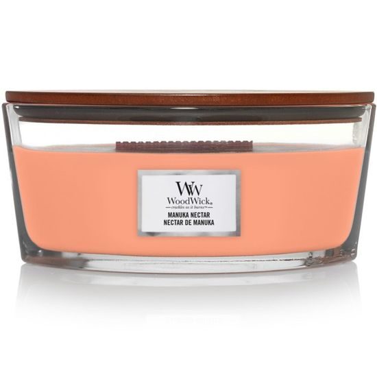 WoodWick - Manuka Nectar svíčka loď, 453.6 g