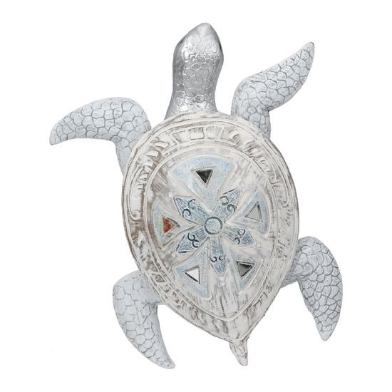 Dekorace figura želva Azuro, 20x14x6 cm