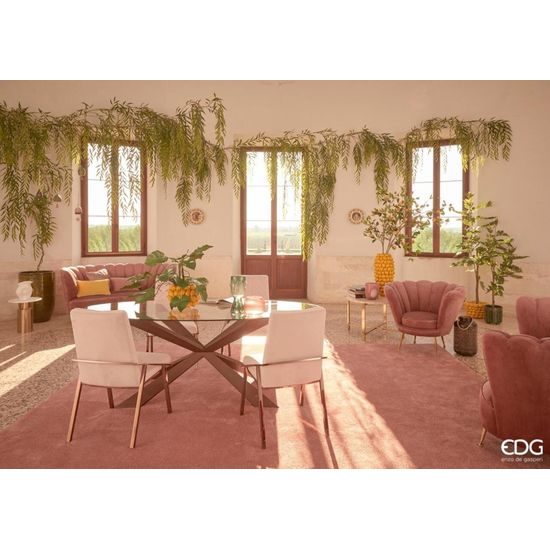 Keramická váza Chakra Limoni žlutá, 19x28 cm