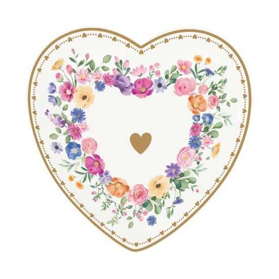 Porcelánová dóza na šperky ve tvaru srdcem Mon Amour 12 cm, Easy Life