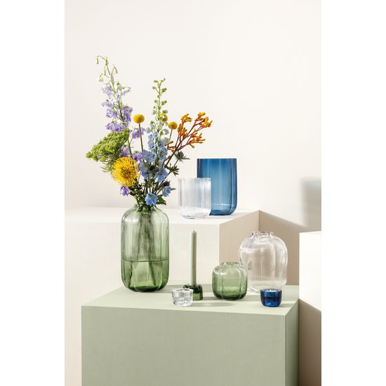 Skleněná váza Fleur zelená 28cm, Villeroy & Boch