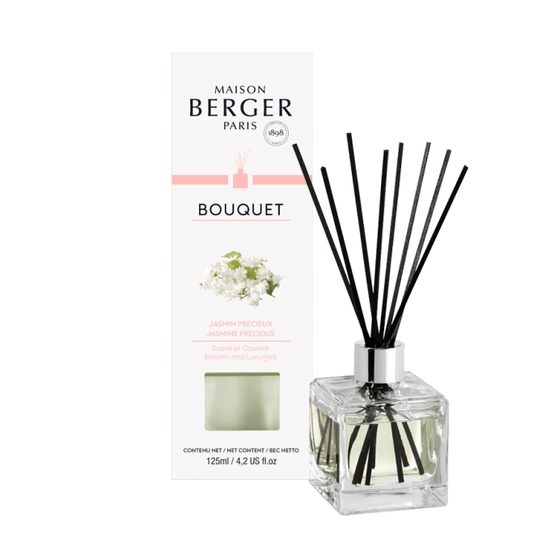 Maison Berger Paris - Aroma difuzér CUBE, Vzácny jazmín 125 ml