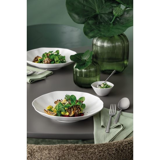 Skleněná váza Fleur zelená 19cm, Villeroy & Boch