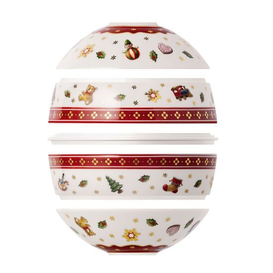 Toy's Delight Vánoční sada pro dva La petite Boule 5ks 14x14x13,7cm, Villeroy & Boch