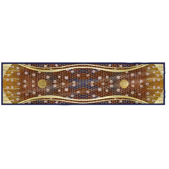 Hedvábná šála Beethoven Frieze 40x160cm, Gustav Klimt