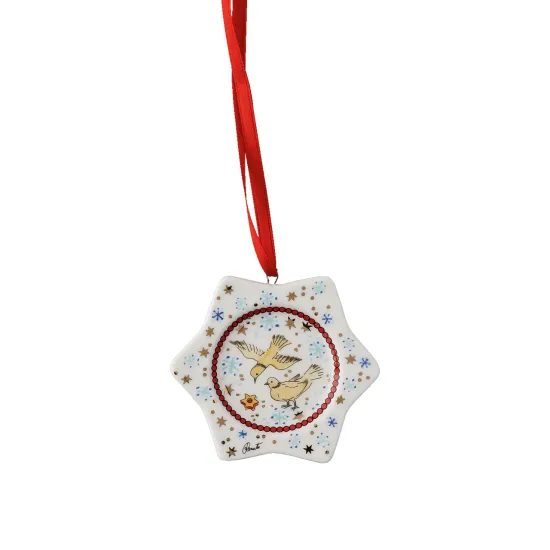 Vianočný set 3 porcelánové mini ozdoby, Christmas Sounds, 10,5 cm, Rosenthal