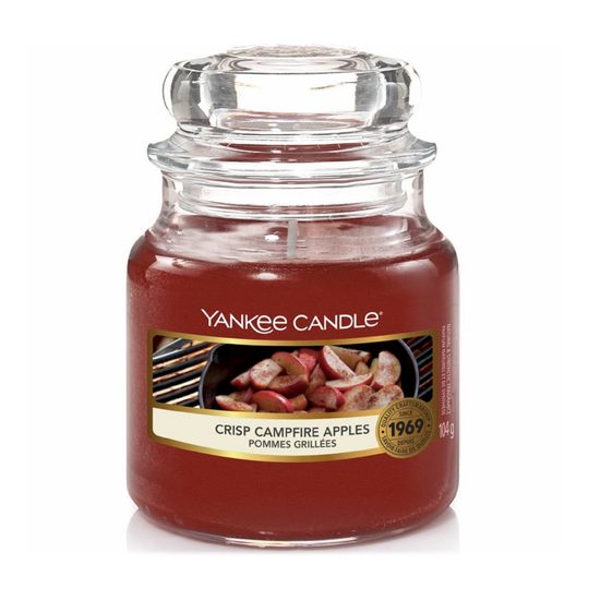 Yankee Candle Classic vonná svíčka Crisp Campfire Apples 104 g