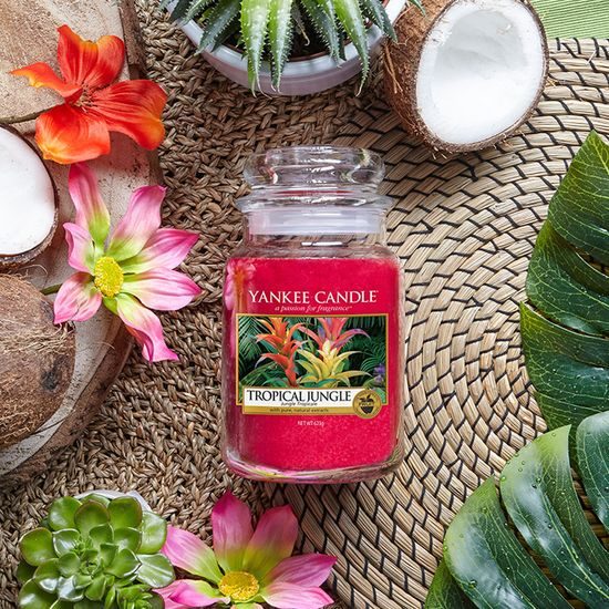 Yankee Candle Classic vonná svíčka Tropical Jungle 411 g