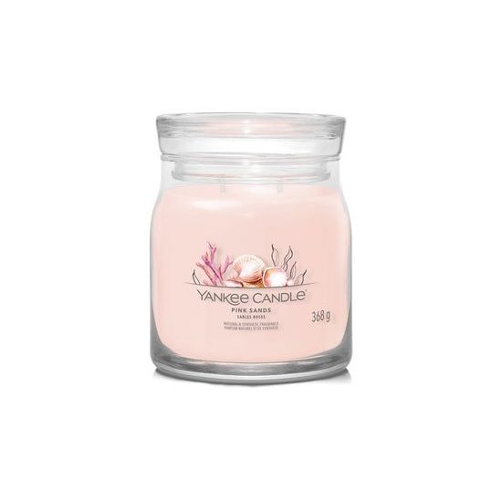 Yankee Candle - Signature vonná svíčka Pink Sands, 368g