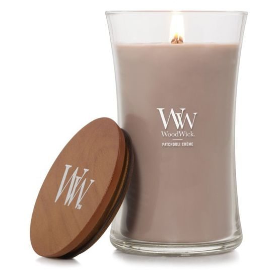 WoodWick - Patchouli Créme svíčka váza velká 609.5 g