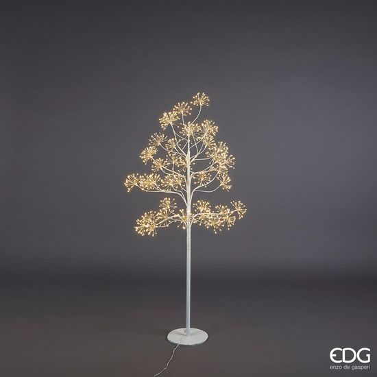 Dekorační světelný strom 1120LED bílý, 150 cm