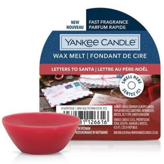 Yankee Candle - vonný vosk Letters to Santa 22 g