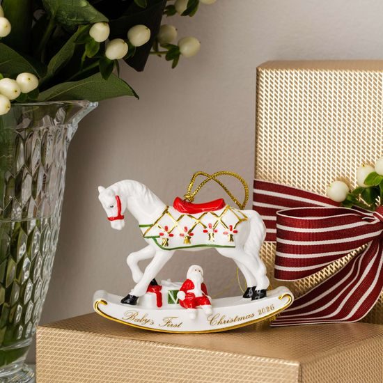 Christmas Classic Vánoční ozdoba houpací kůň 2026, Villeroy & Boch