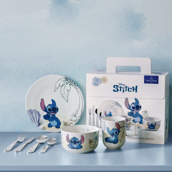 Dětská jídelní souprava Disney Stitch 7ks, Villeroy & Boch