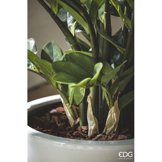 Umělá květina Zamioculcas v květináči, 110 cm