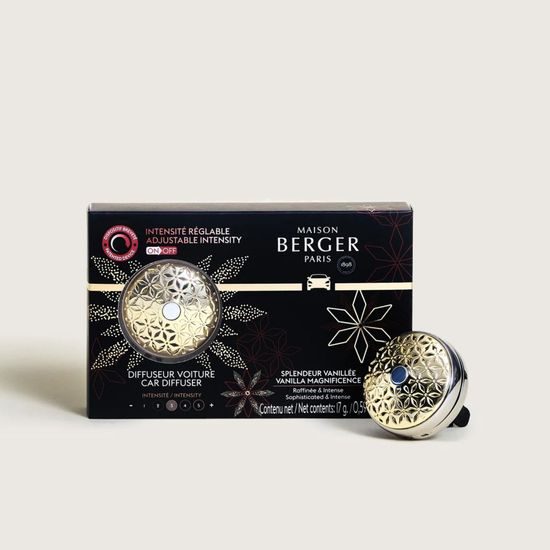 Maison Berger Paris - Difúzor do auta Pomelis - Veľkolepá vanilka, zlatá