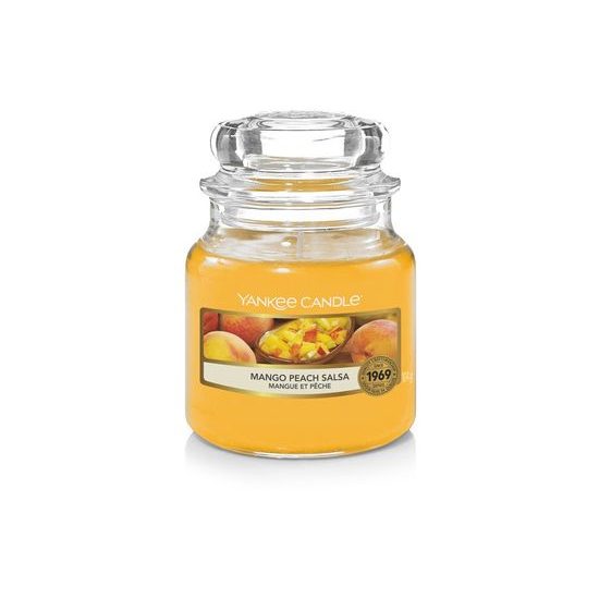 Yankee Candle - Classic vonná sviečka Mango Peach Salsa, 104 g