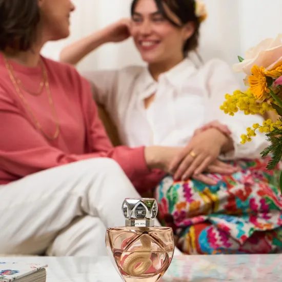 Maison Berger Paris - Dárková sada: Katalytická lampa Eternity tělová + Lady flower, 250 ml