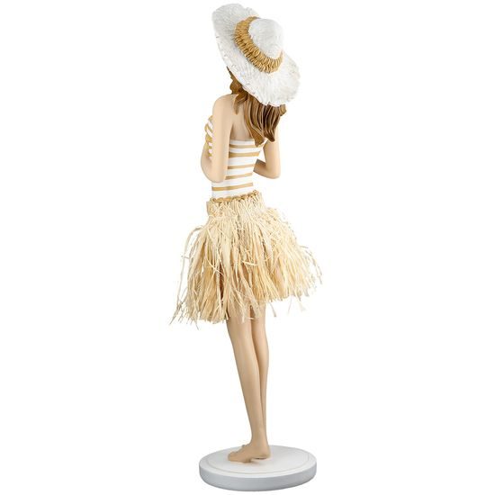 Dekorace figura letní žena Suzanne, 14,5x18x59 cm
