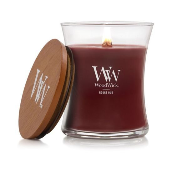 WoodWick - Rouge Oud svíčka váza střední, 275 g
