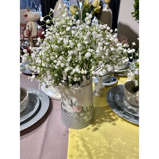 Umelá kvetina nevestin závoj biela, 45cm