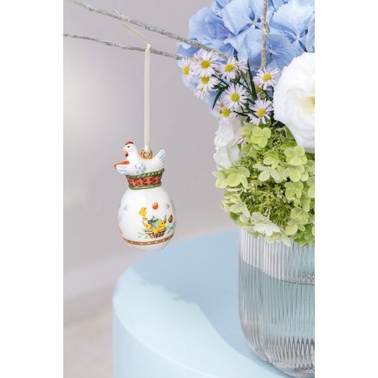 Annual Easter Edition 2026 vajíčko na zavesenie so sliepočkou, Villeroy & Boch
