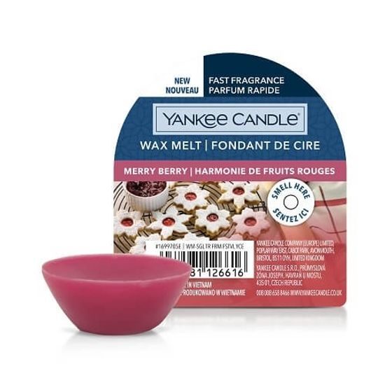 Yankee Candle - vonný vosk Merry Berry 22 g