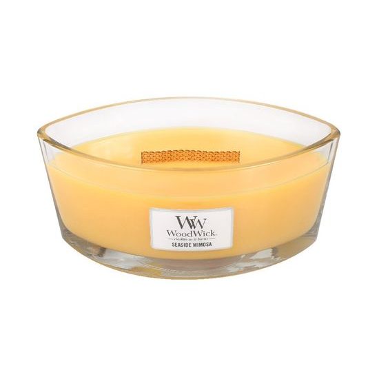 WoodWick Seaside Mimosa, svíčka loď 453.6 g