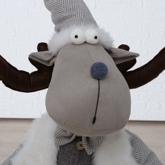 Vianočná figúra sob Sniffy 1ks, 80x30x180cm