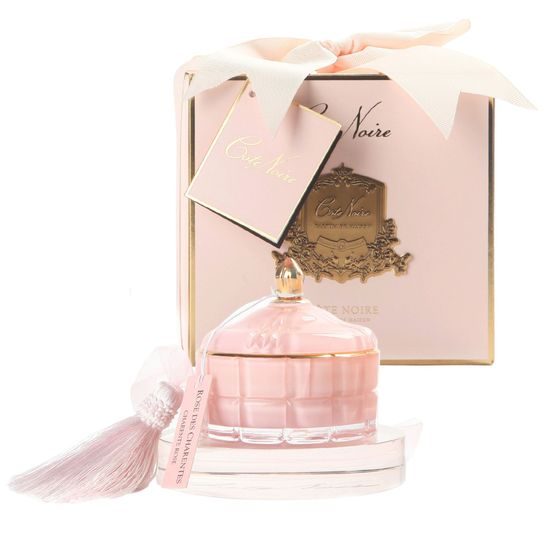 Côte Noire - Art Deco sviečka Pink & Gold, Ružové šampanské