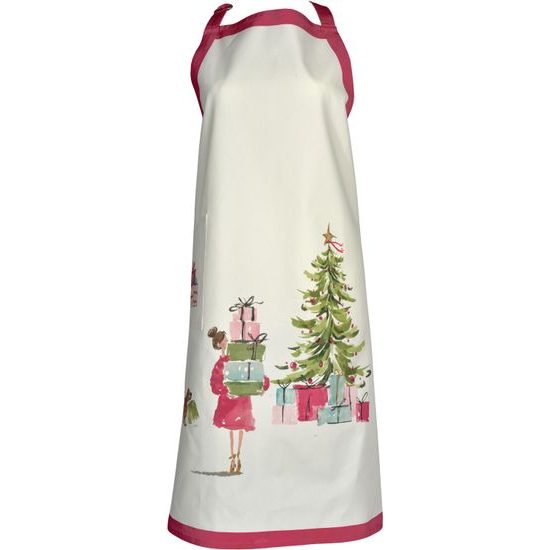 Vianočná kuchynská zástera Kitchen Shopping 74x93 cm, Sander