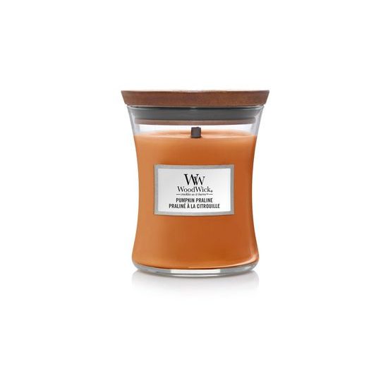 WoodWick - Pumpkin Praline, váza stredná 275 g