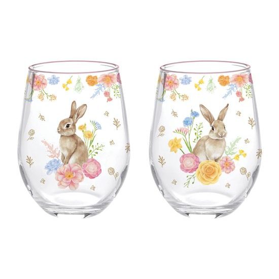 Veľkonočná sada pohárov na vodu 2ks Tres Jolie 0,5l, Easy Life