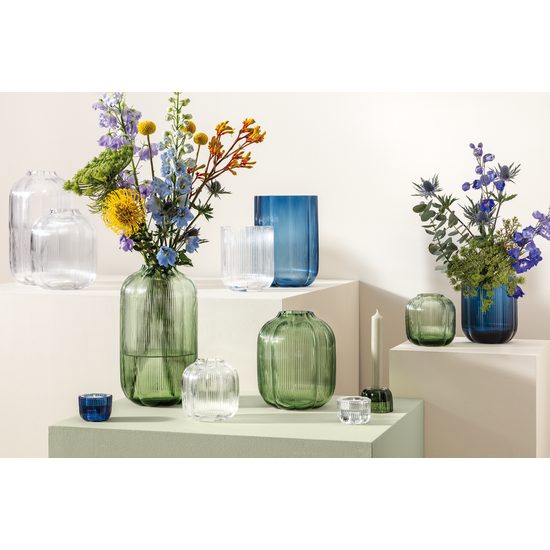 Skleněná váza Fleur zelená 11cm, Villeroy & Boch