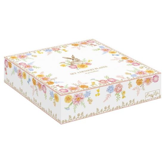 Velikonoční sada dezertních talířů 4ks Tres Jolie 21cm, Easy Life