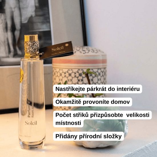 AMÉLIE et MELÁNIE - Solei Room sprej bytový, 100ml