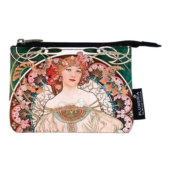 Dámska peňaženka na mince Reverie Alfons Mucha, 12,5x10 cm