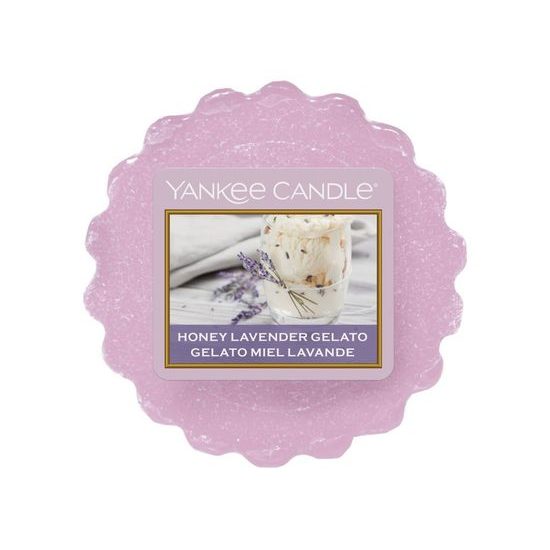 Yankee Candle vonný vosk Honey Lavender Gelato 22 g